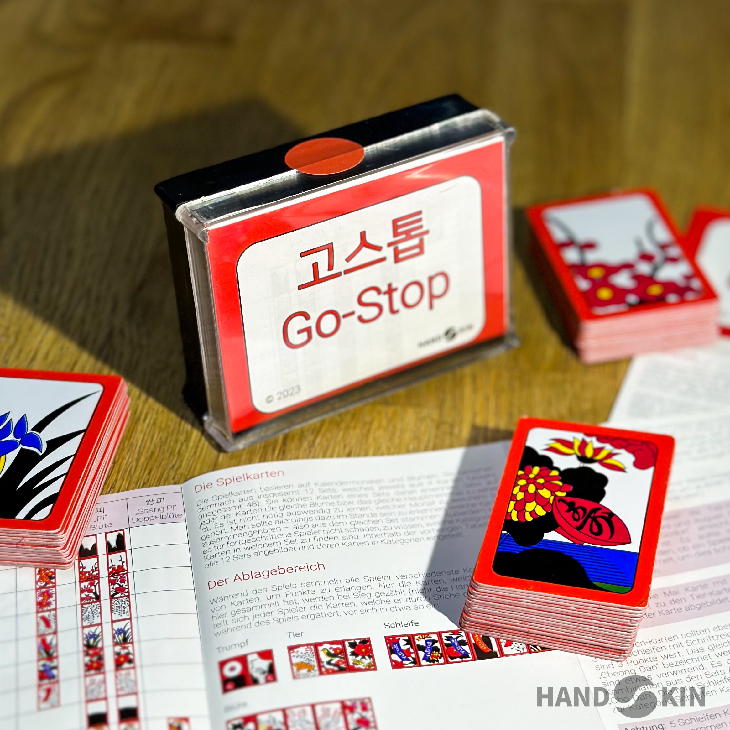Go-Stop Koreanisches Kartenspiel - 고스톱 (Exklusiv von Handokin)